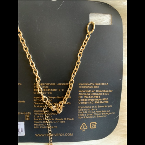 Forever 21 Gold Coin Layered Necklace - Picture 4 of 4